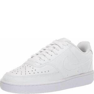 NEW NIKE women's court vision low sneakers in white